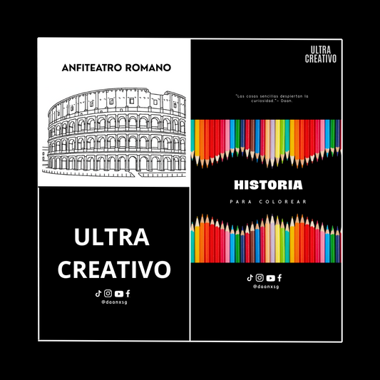 Historia Para Colorear | Ultra Creativo