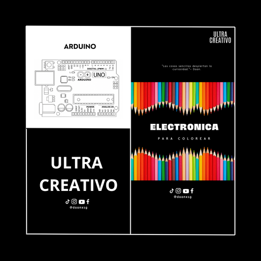 Electronica Para Colorrear | Ultra Creativo