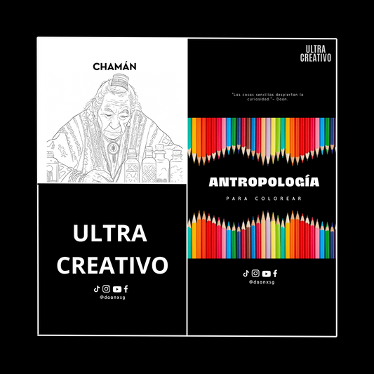 Antropología Para Colorear | Ultra Creativo